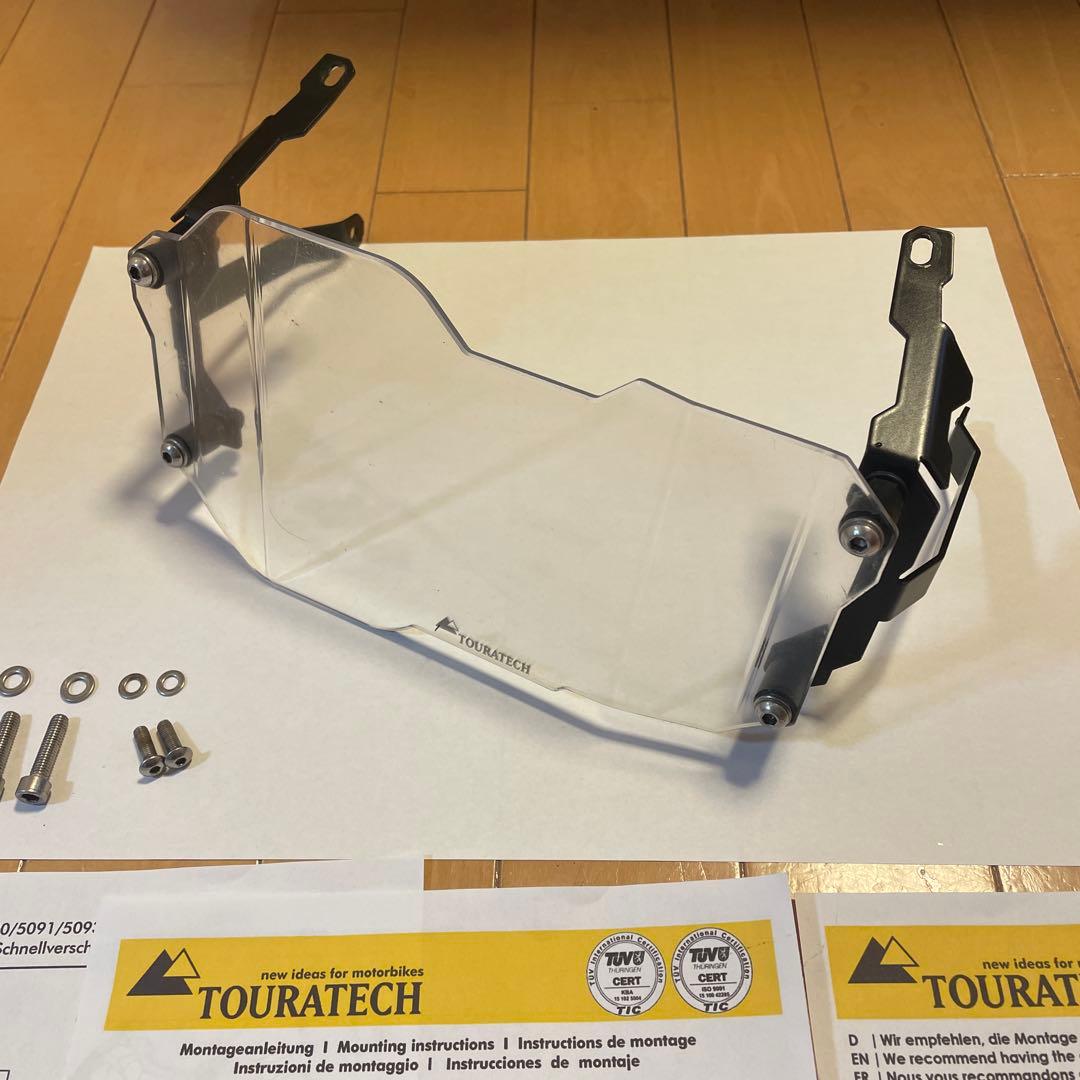 TOURATECHツアラテックヘッドライトプロテクタR1250GS TOURATECH ヘッドライトプロテクター のパーツレビュー | R1250GS