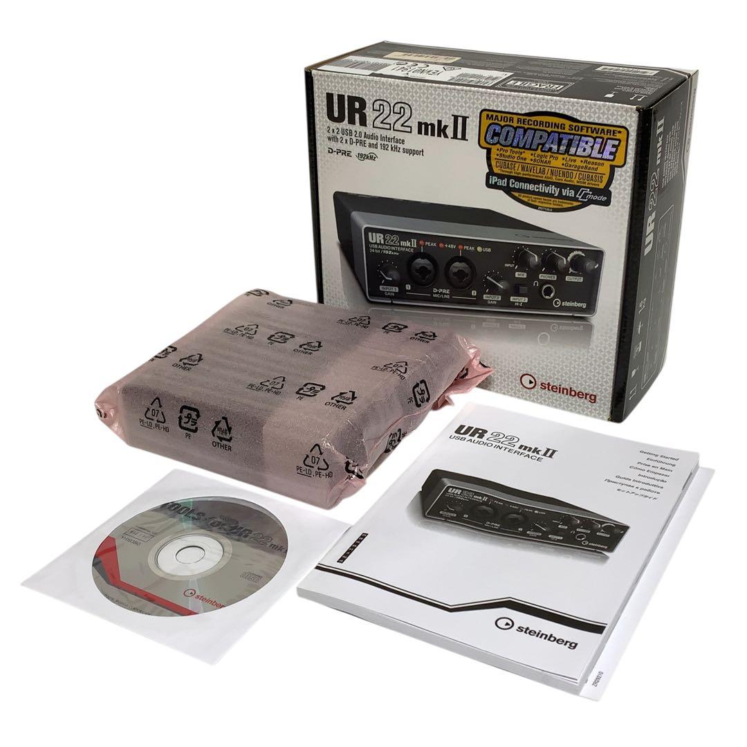 極上美品　steinberg オーディオインターフェース UR22mkII