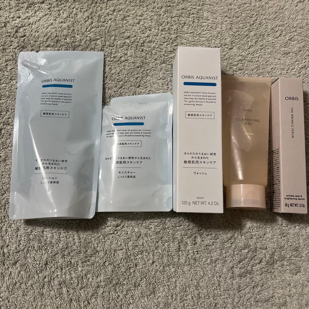 オルビス AQUANIST クレンジングジェル ザ リンクルセラム