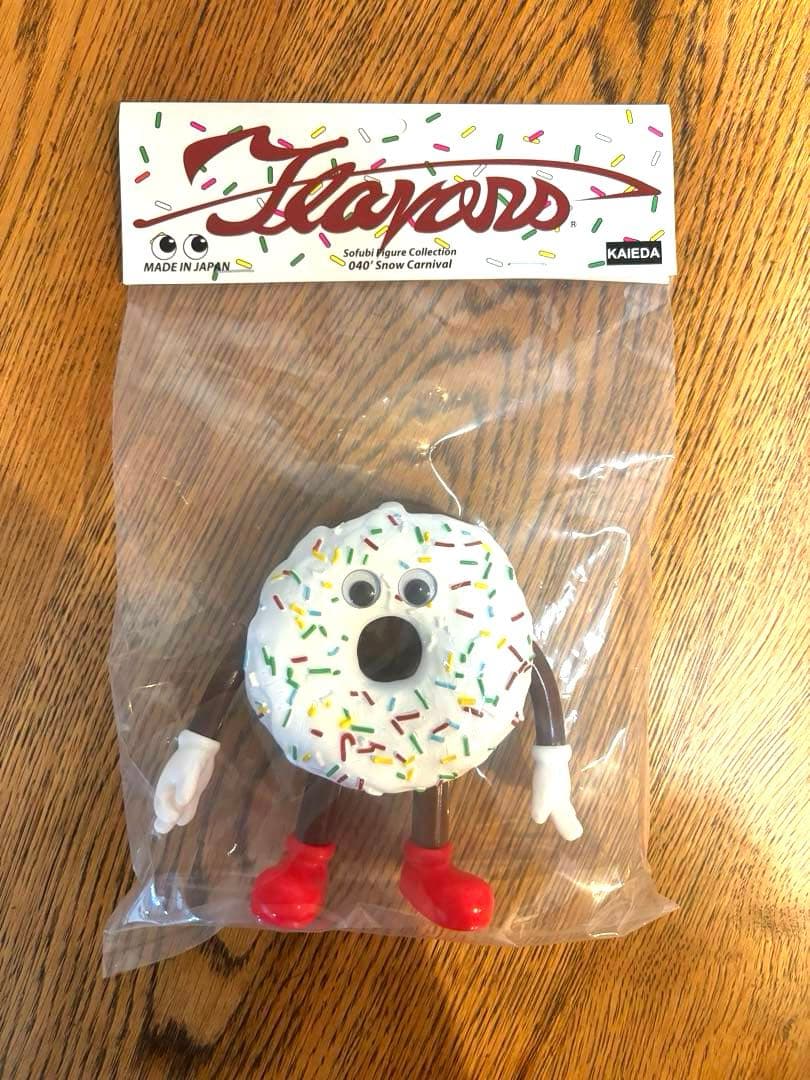 フレーバーズ ソフビ　KAIEDA ドーナツ　スノーカーニバル　新品未開封