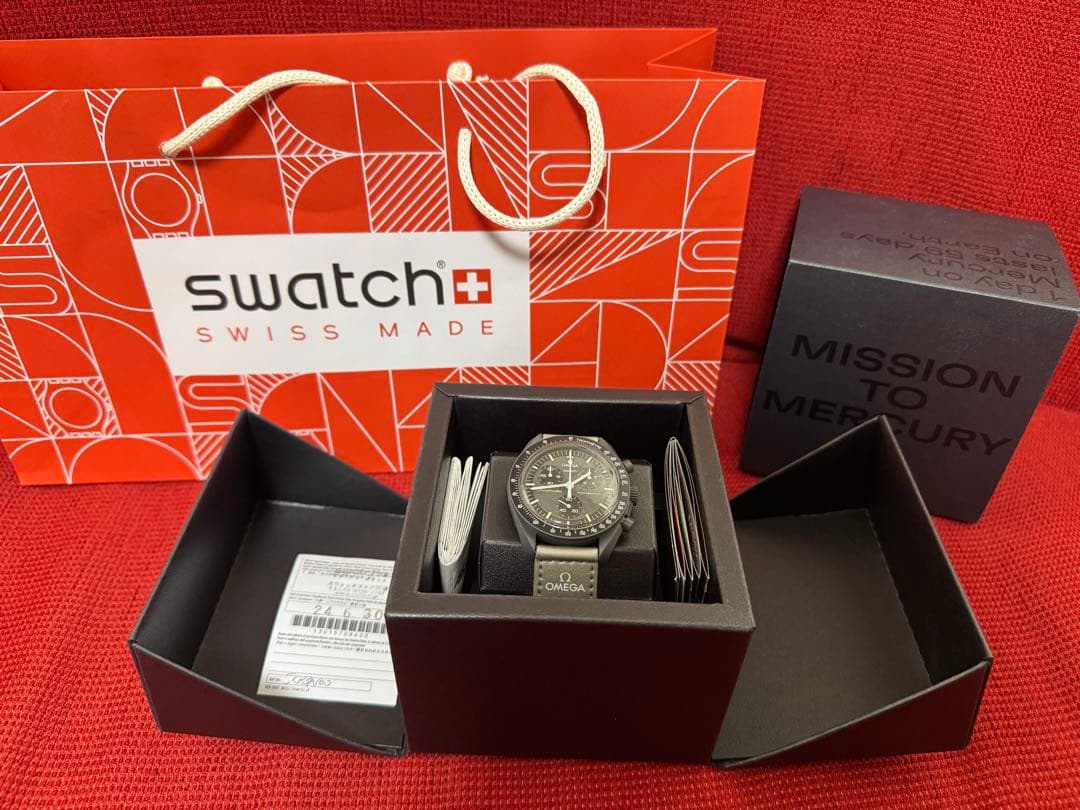 OMEGA × swatch MISSION TO MERCURY