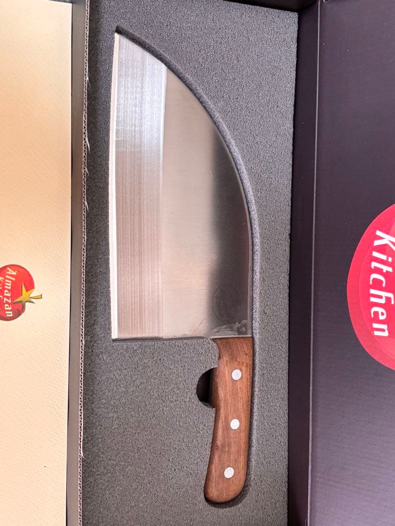 Almazan Kitchenセルビアンシェフナイフ □アウトドアキッチンナイフ□鍛造□セルビア□シェフナイフ□包丁