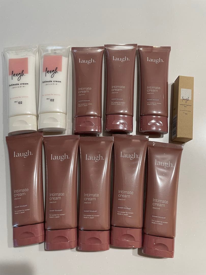 laugh. Intimate Cream 10本セット、ミスト1本