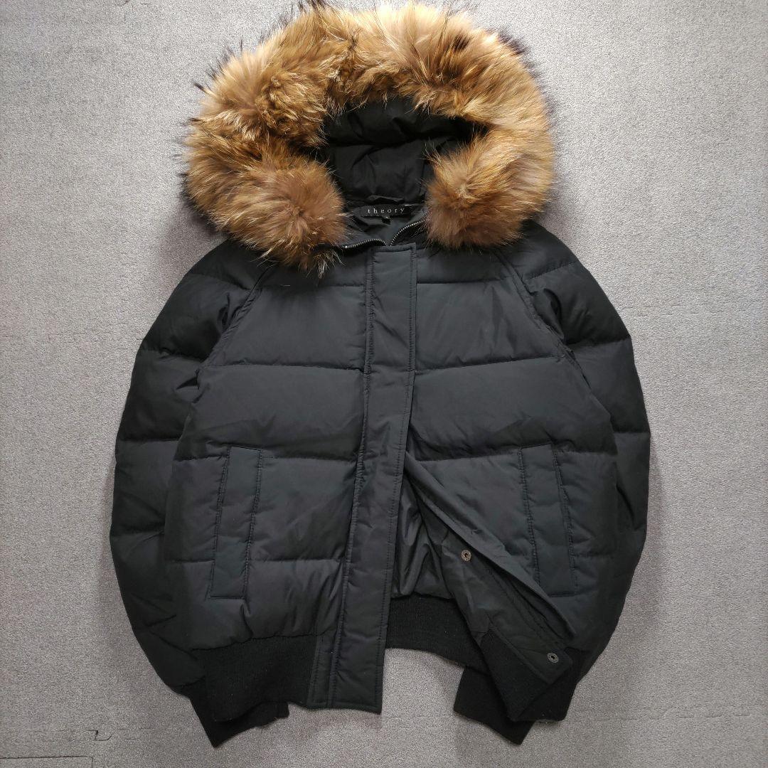 定価¥65,000 短丈 ダウンジャケット ダブルジップ コヨーテファー y2k