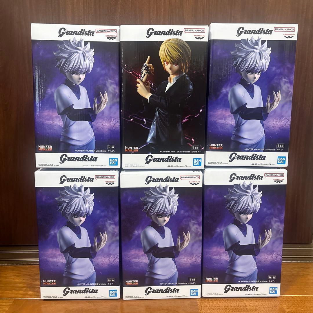 HUNTER×HUNTER Grandista キルア クラピカ 6体まとめ売り