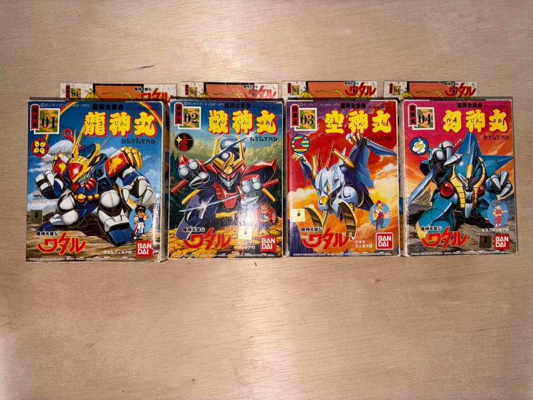 魔神英雄伝ワタル　プラクション　未組立