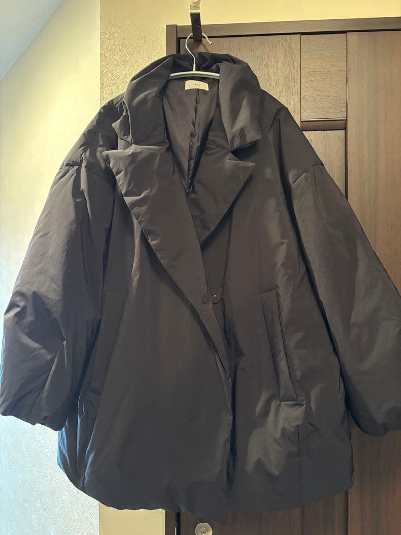 値下げ　美品　IENA 撥水テイラーコクーンダウン