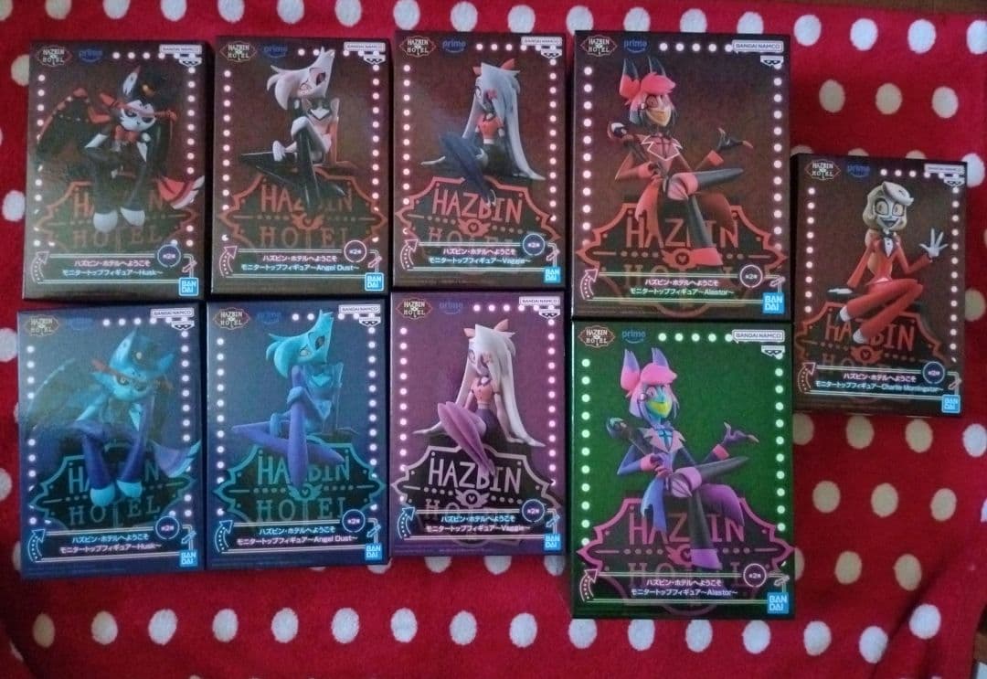 ハズビン・ホテルへようこそ モニタートップフィギュア 9種