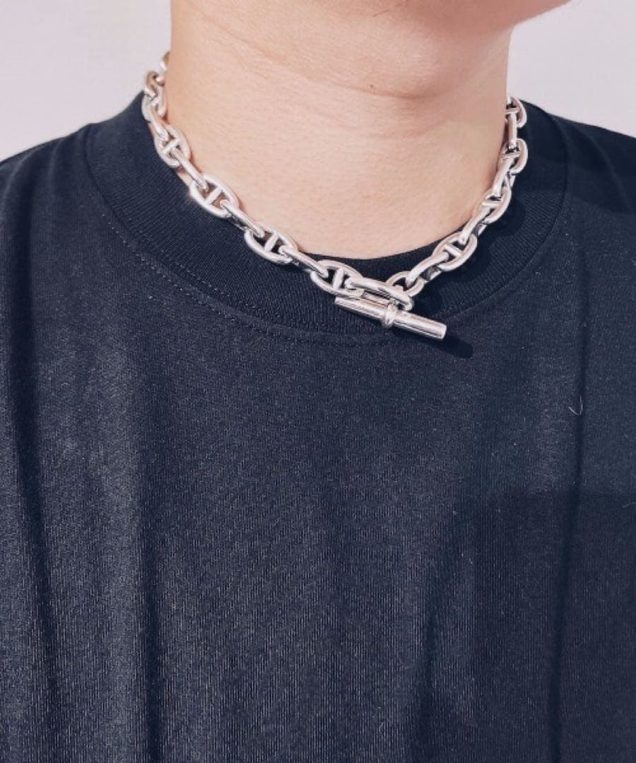 blatto シルバー925 アンカーチェーン ネックレス