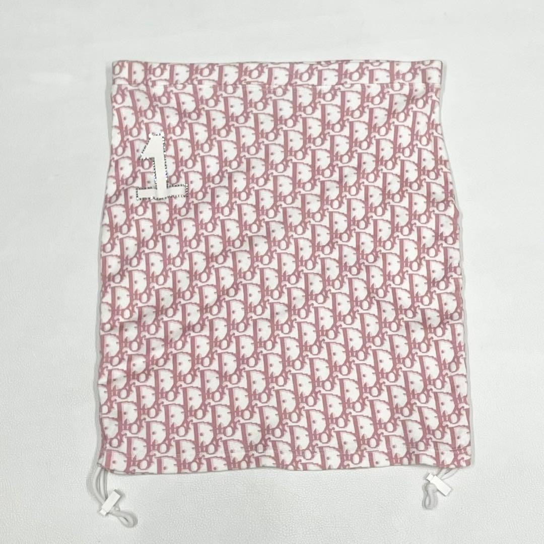 Christian Dior チューブトップ トロッター ピンク