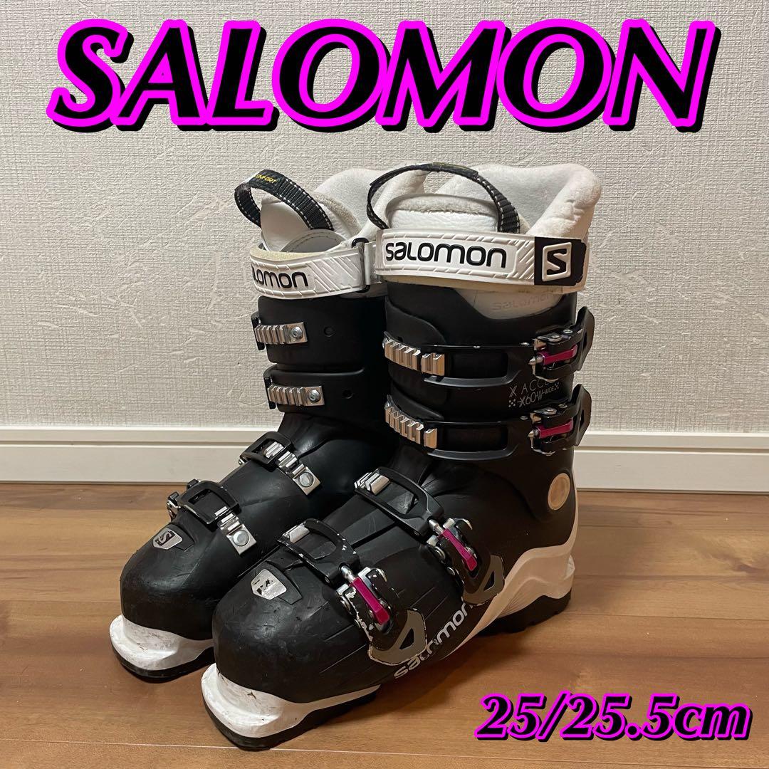 【送料無料‼︎】①SALOMON 25/25.5cm スキーブーツ‼︎