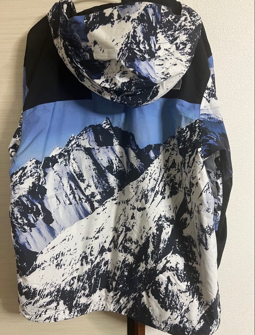 子*忍様 Supreme × THE NORTH FACE 雪山柄マウンテンジャ