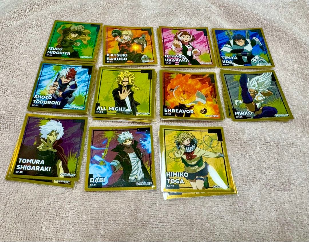 バラ売り⭕️シール烈伝 僕のヒーローアカデミア計159枚