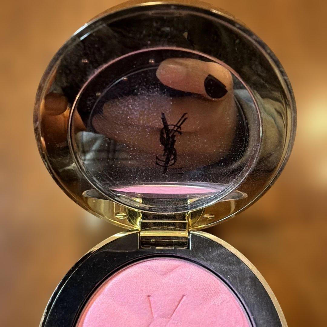 YSL メイクミーブラッシュ パウダー S 本体 42 ベビードール ピンク