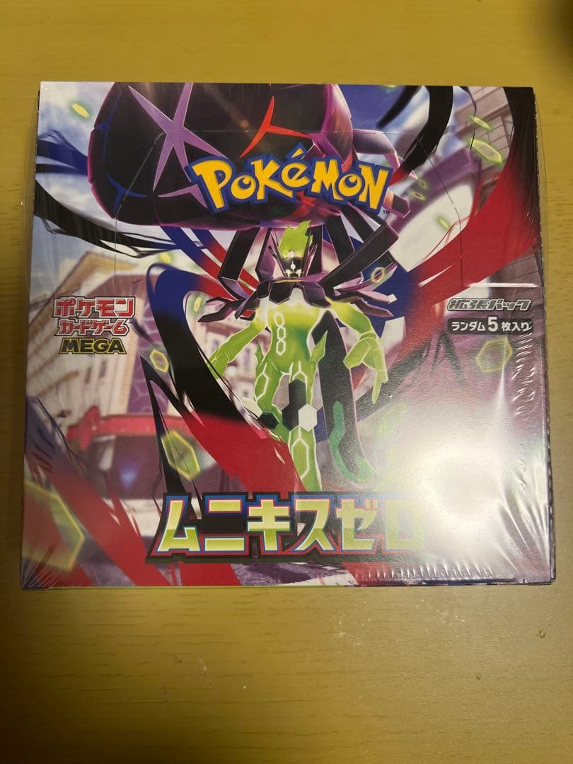 【シュリンク付き】ポケモンカードゲーム ムニキスゼロBOX