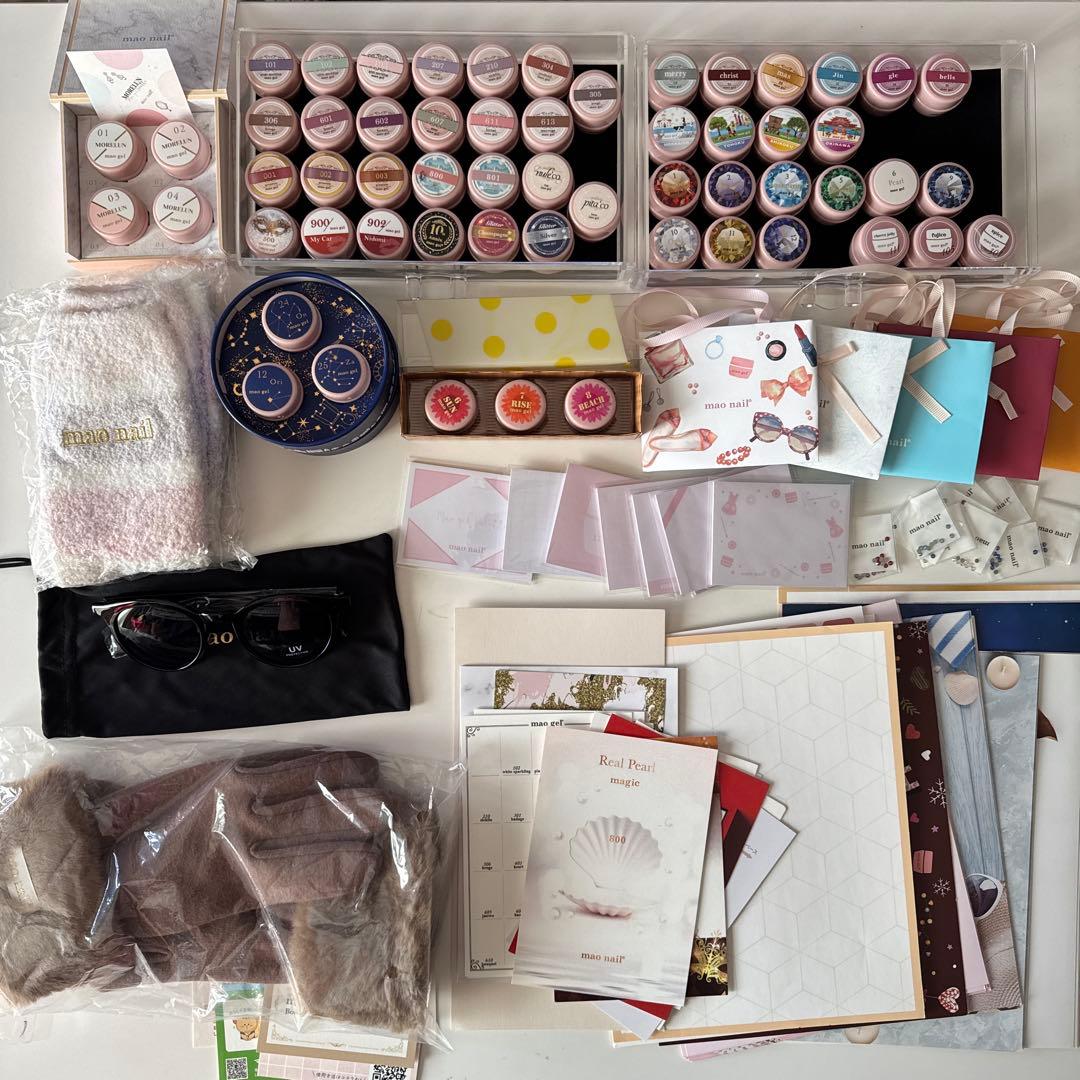 マオジェル 58個 まとめ売り 限定色 ノベルティー ジェルネイル