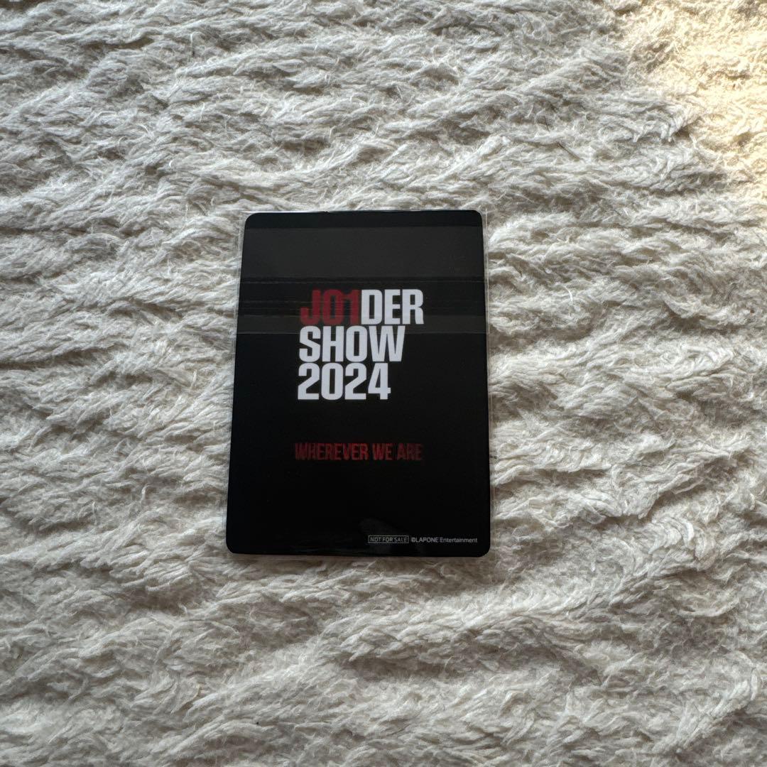 JO1 木全翔也 JO1DER SHOW 2024 旧譜 CD購入特典トレカ - メルカリ