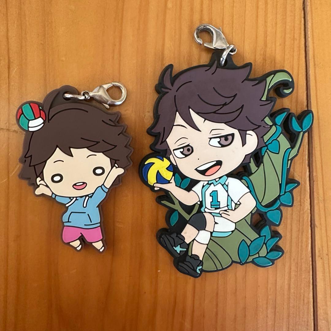 ハイキュー！！及川徹 ラバーストラップセット - メルカリ