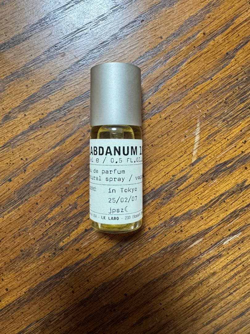 香水(ユニセックス) LE LABO LABDANUM 18 0.5FL.OZ.