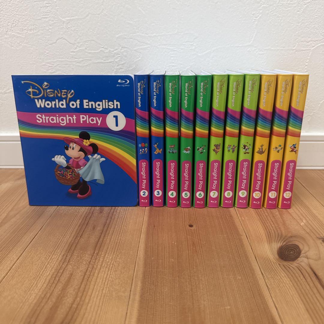DWE ストレートプレイ Blu-ray ディズニー英語 - メルカリ