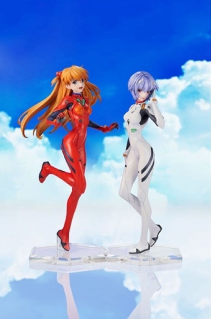 愛蔵版新世紀エヴァンゲリオン 惣流•アスカ•ラングレー&綾波レイ フィギュア限定 愛蔵版】新世紀エヴァンゲリオン」 惣流・アスカ・ラングレー