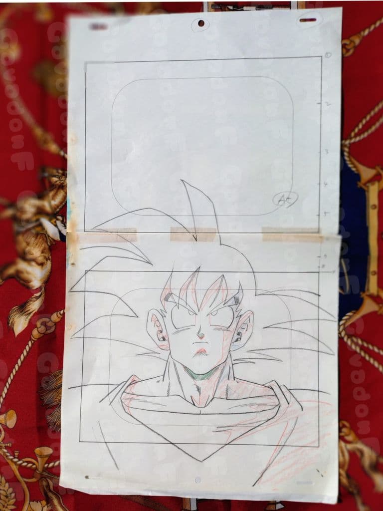 セル画 原画 ドラゴンボール 孫悟空 当時物