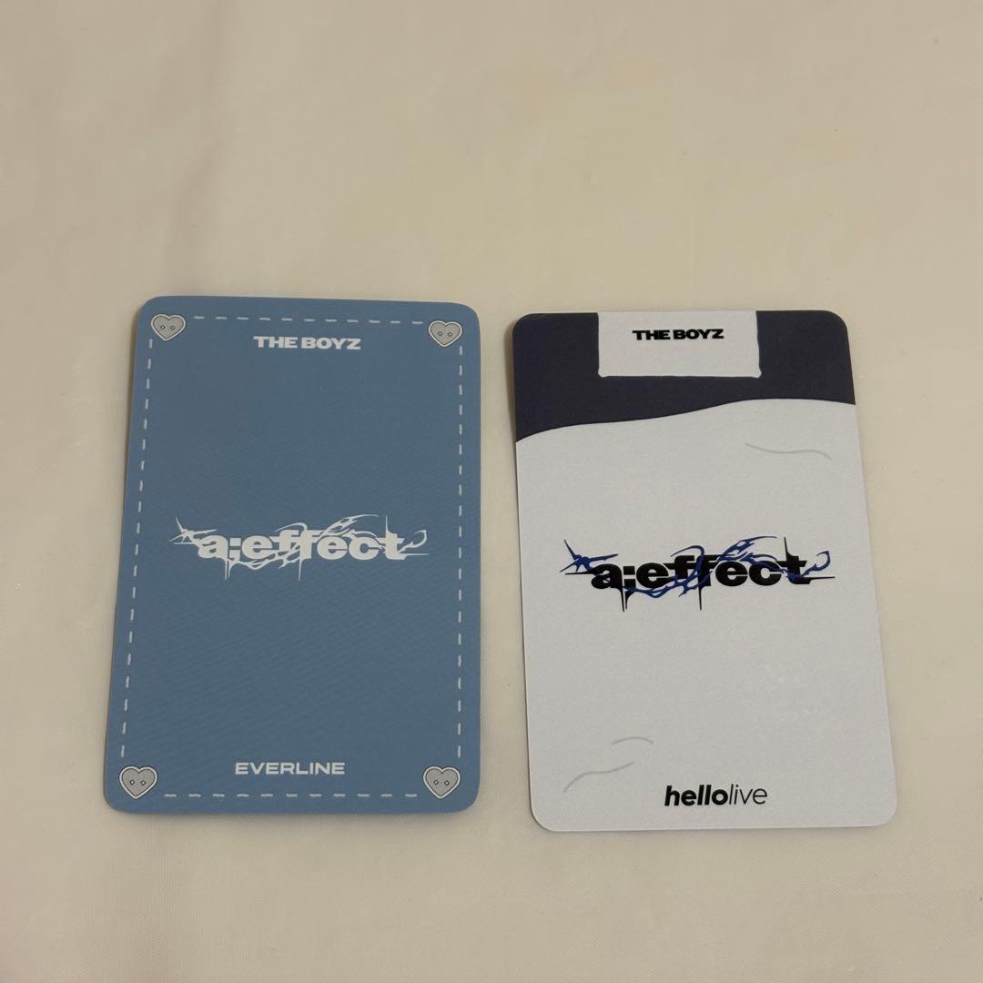 THEBOYZ ドボイズ キュー a;effect 特典 トレカ - メルカリ