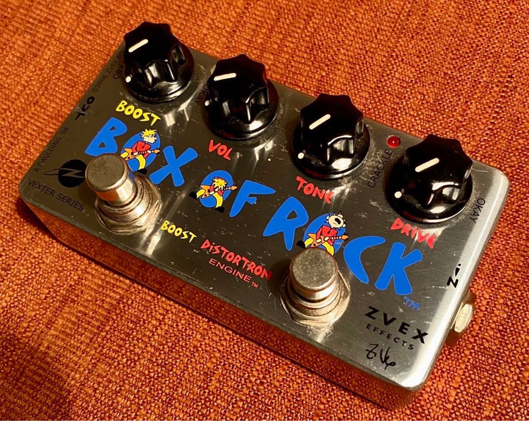 良音個体伝説のJTM45再現ZVEX Vexter Box Of Rock