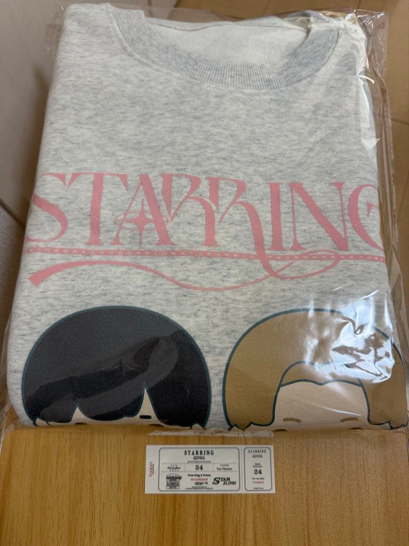 キンプリ STARRING ルームウェア　ステッカー ポップアップストア限定特典