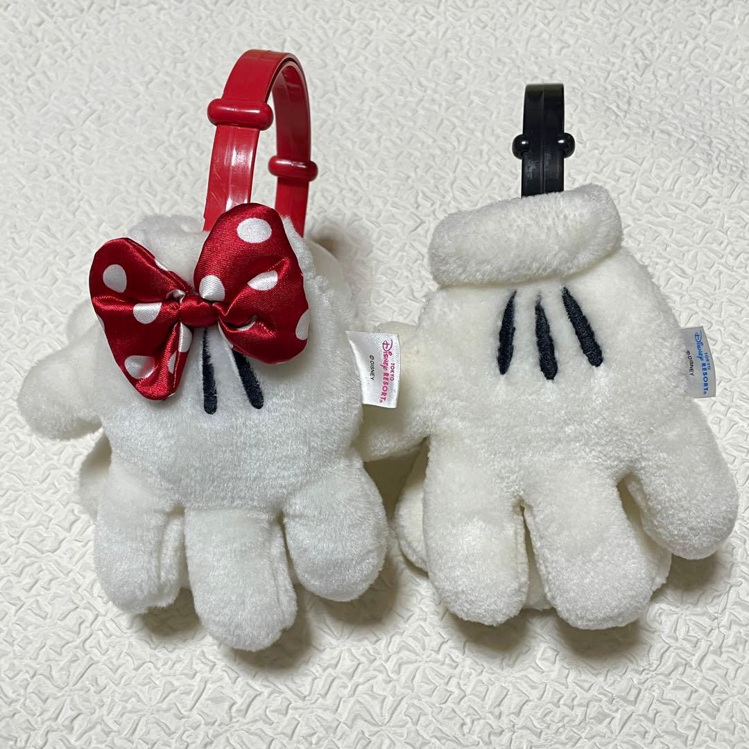 ディズニーリゾート ミッキー ミニー 耳当て イヤーマフラー