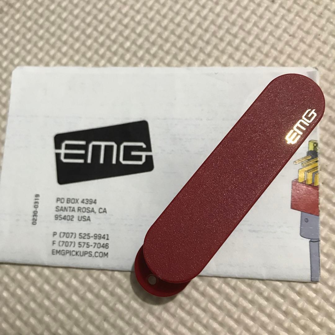 EMG SA エレキギター ピックアップ Amazon | EMG SA SET RED アクティブ シングルコイル ピックアップ