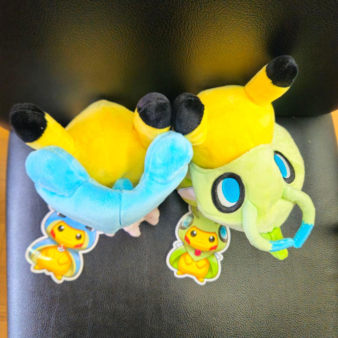 シンガポール限定 貴重 ぬいぐるみ ポンチョピカチュウ ラプラス