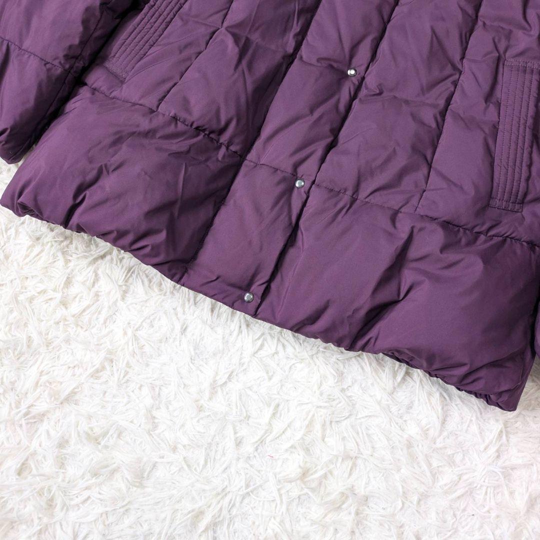 CHARLE×World【コラボ/限定品】高級ダウンジャケット〈L〉EL90 紫