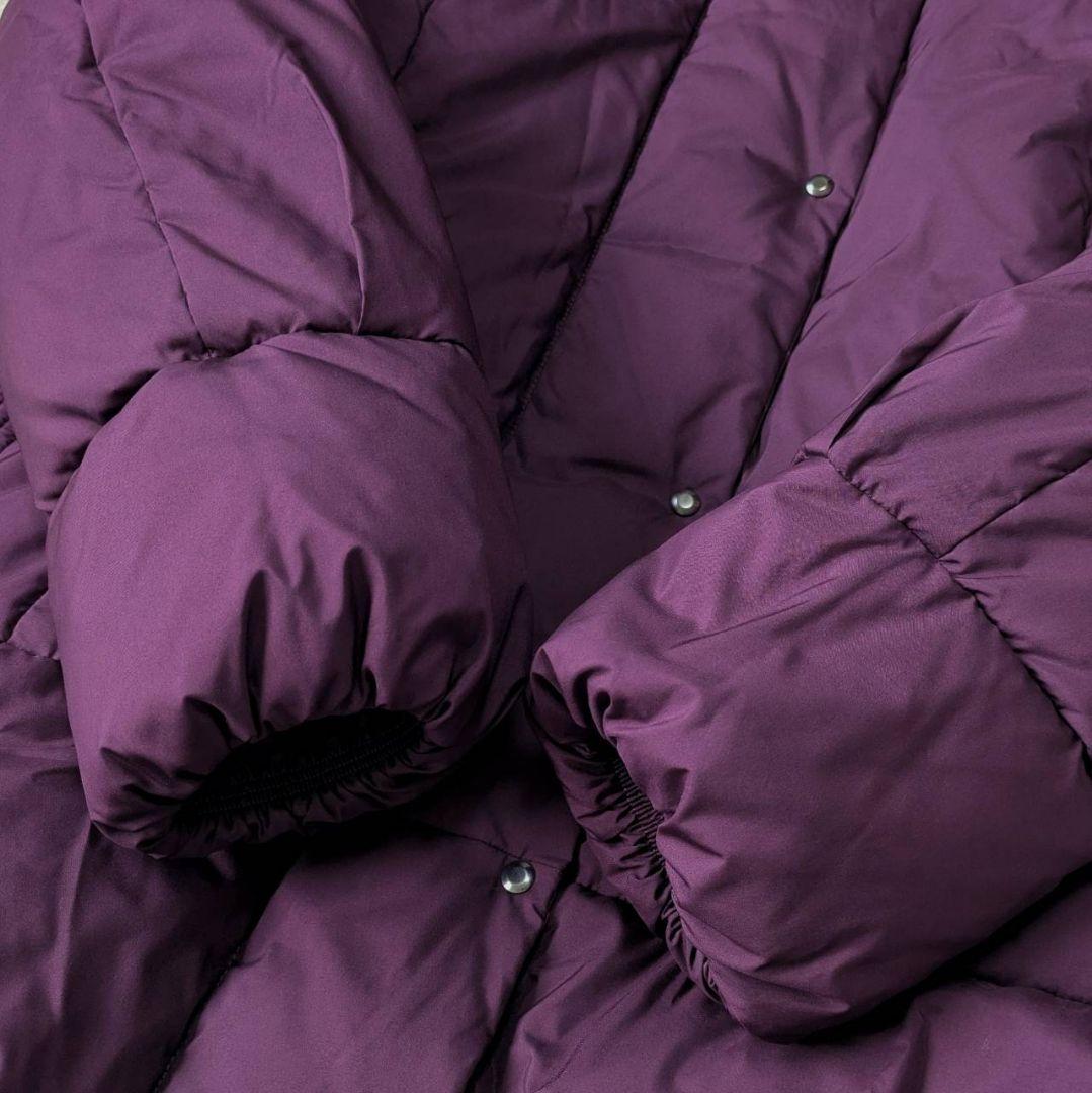 CHARLE×World【コラボ/限定品】高級ダウンジャケット〈L〉EL90 紫
