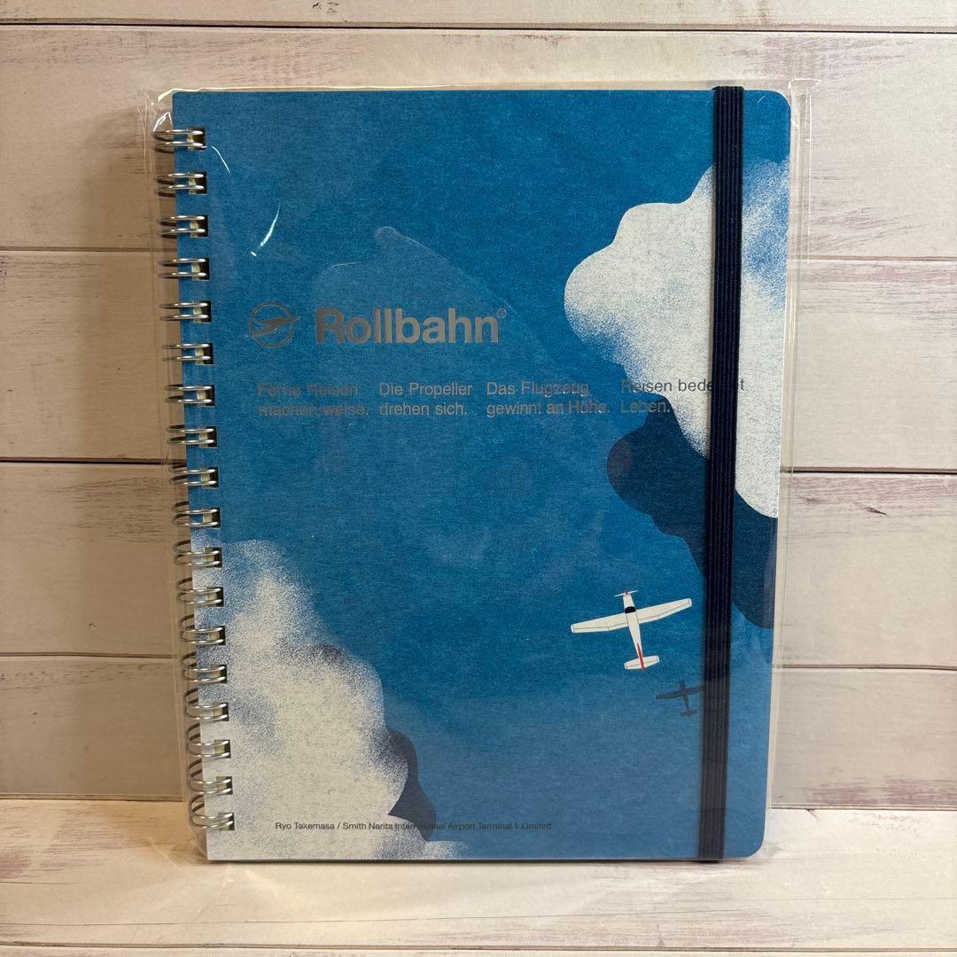 ロルバーン 成田空港限定 メモL4冊セット 旅客機 上空 滑走路 富士山