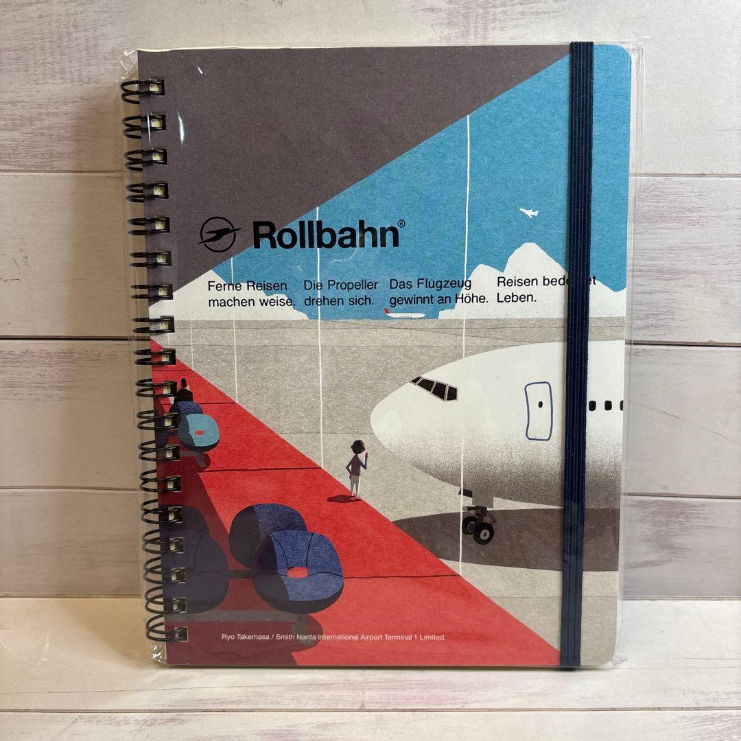 ロルバーン 成田空港限定 メモL4冊セット 旅客機 上空 滑走路 富士山