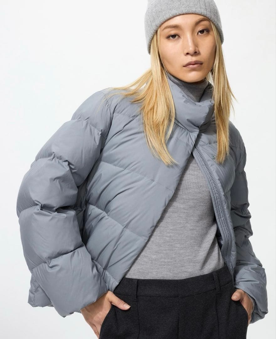 【新品タグ付】UNIQLOパウダーソフトダウンジャケット