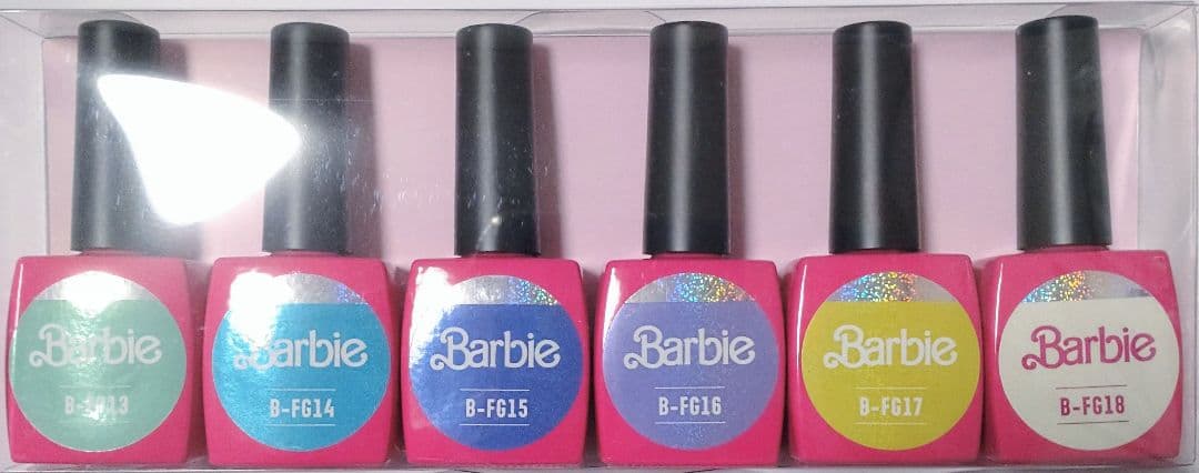 Barbie Crystal Flash バービーフラッシュ 7ml 6色セット