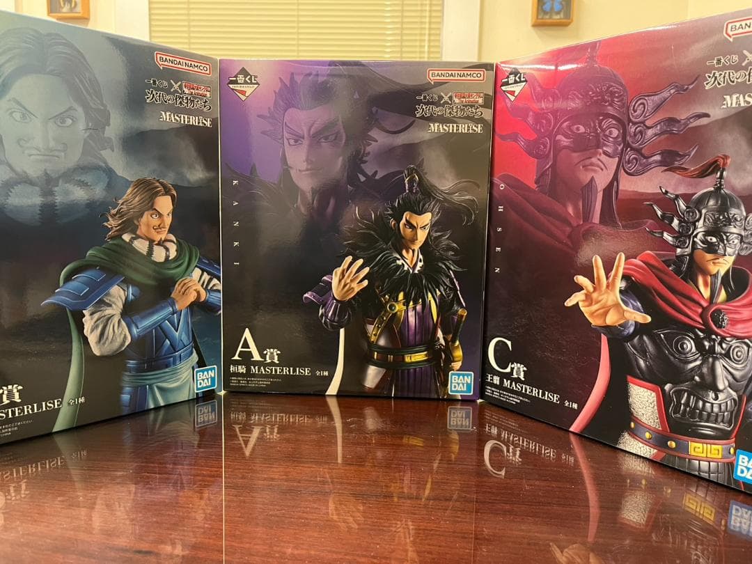 一番くじ キングダム 次代の傑物たち A賞 B賞 C賞 桓騎 騰 王翦 - メルカリ