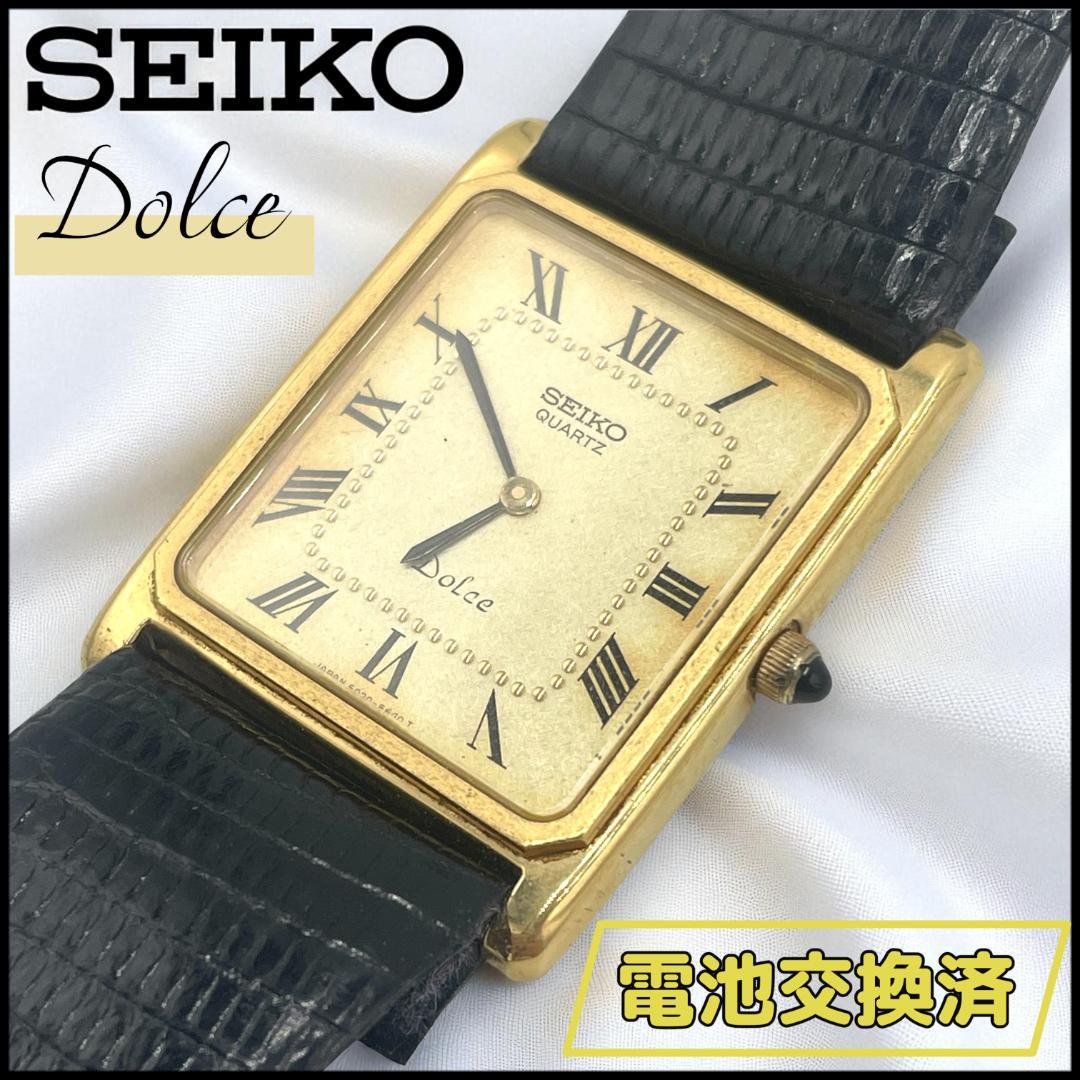 【電池交換済】SEIKO Dolce /6020-5460 ヴィンテージ
