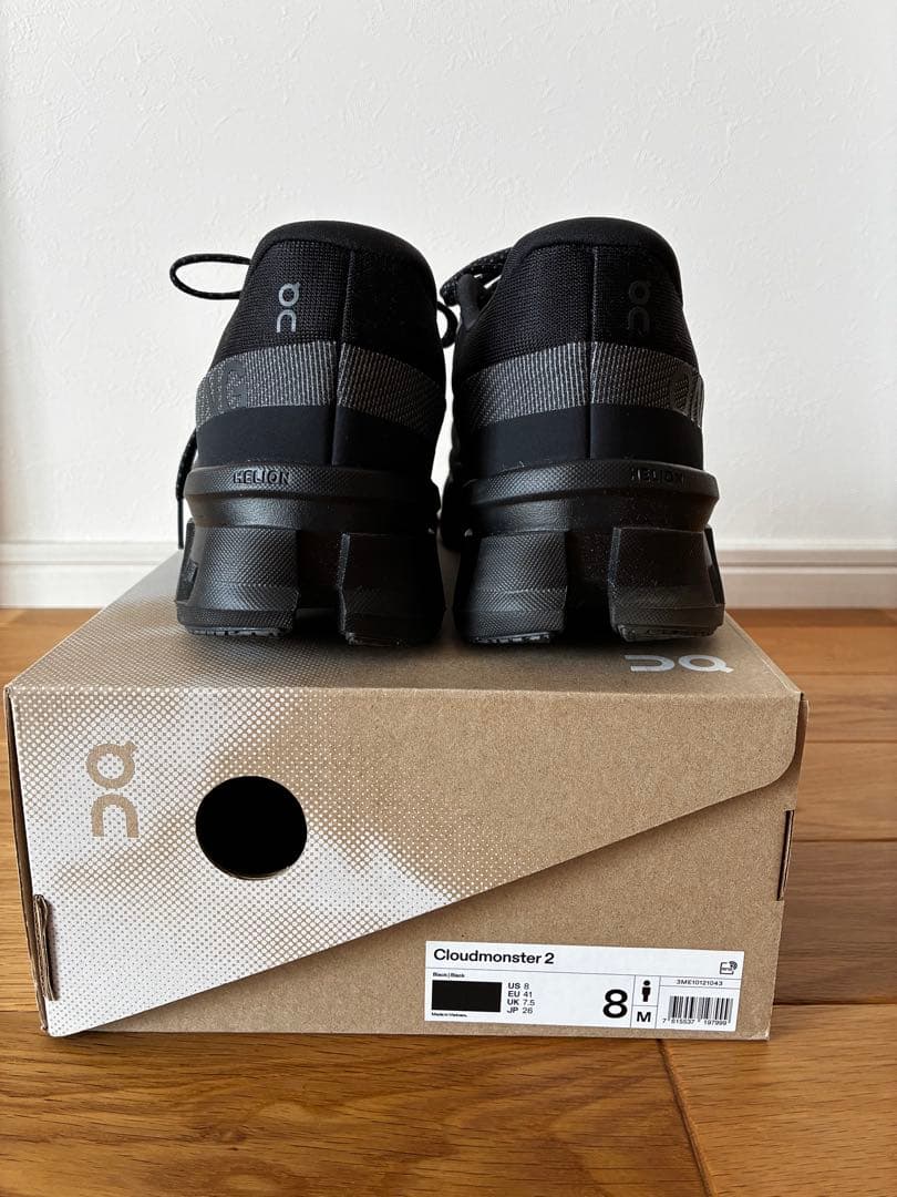 靴 On Cloudmonster2 black/black 26cm Women's Cloudmonster Lumos | Black | On United States