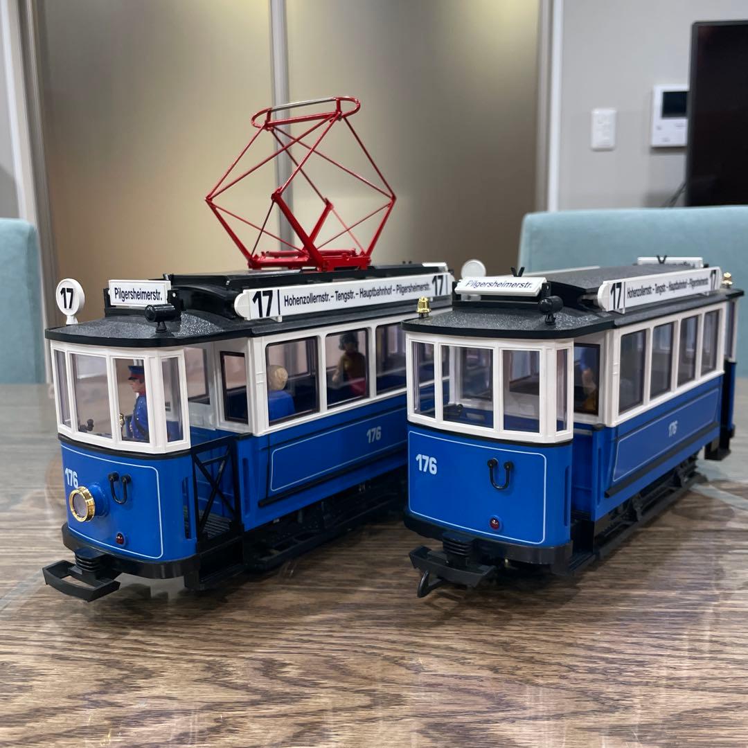 LGB 路面電車2両セット 20202 動作確認済み