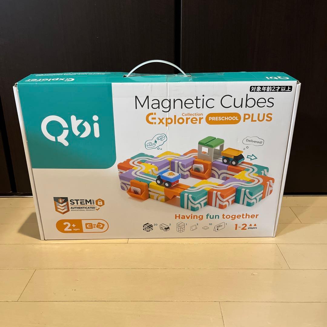 Qbi Magnetic Cubes Explorer PLUS 知育玩具