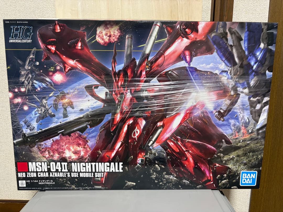 ロボット HG MSN-04T NIGHTINGALE HG 1/144 MSN-04II NIGHTINGALE [CLEAR COLOR] | PREMIUM BANDAI USA