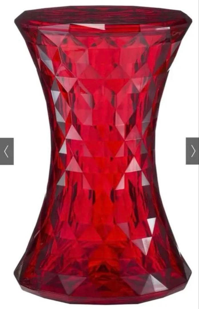 Kartell Stone スツール 赤