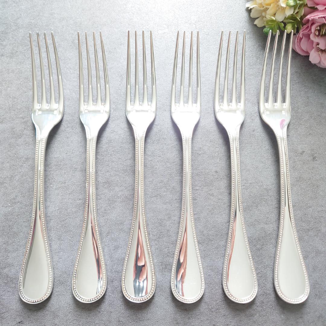 美品 クリストフル パール テーブルフォーク 6点 - メルカリ