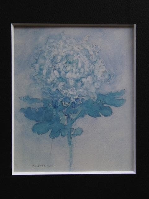 ピート・モンドリアン、『青い菊』、希少画集画、状態良好 - メルカリ
