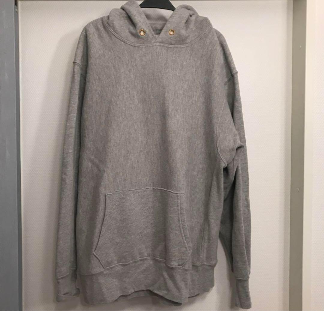 Les Tien パーカー グレー Lサイズ - メルカリ