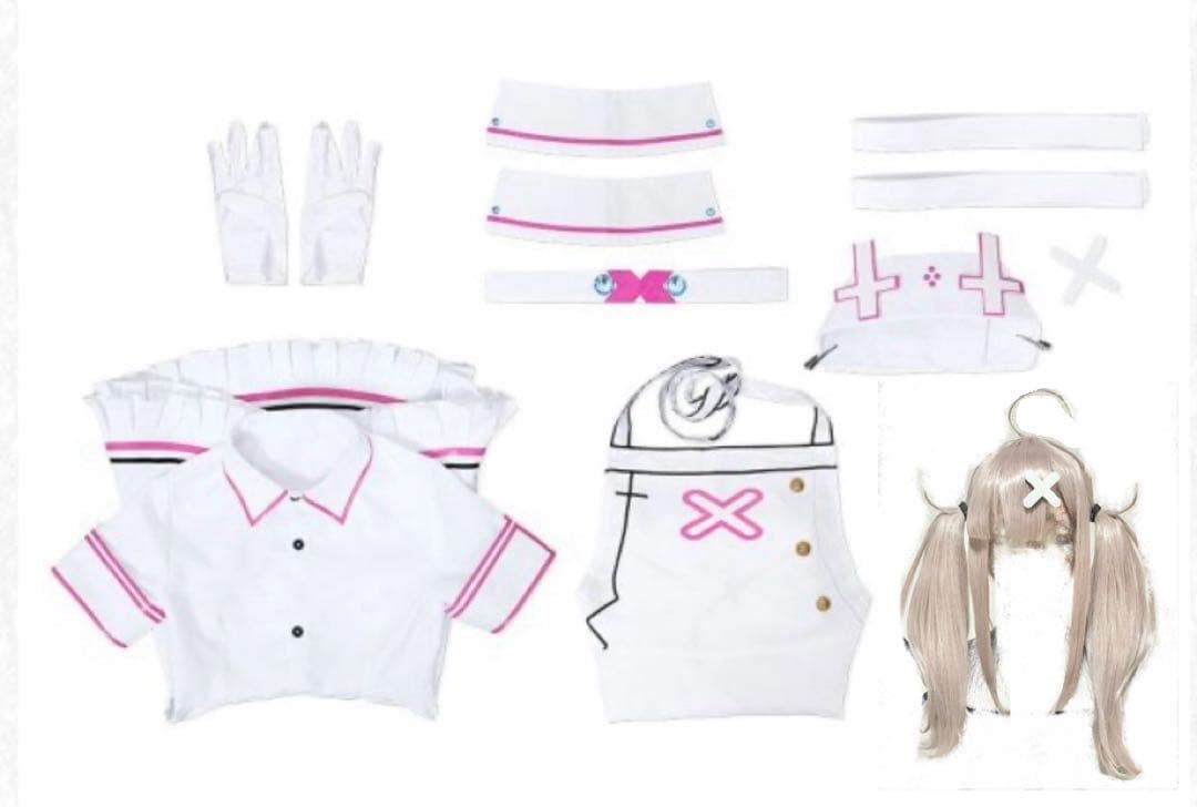 【即日発送】 にじさんじ 健屋花那 コスプレ 衣装 【ウィッグ付き】 にじさんじ 健屋花那（すこやかな） 新衣装 コスプレ衣装 - Costowns