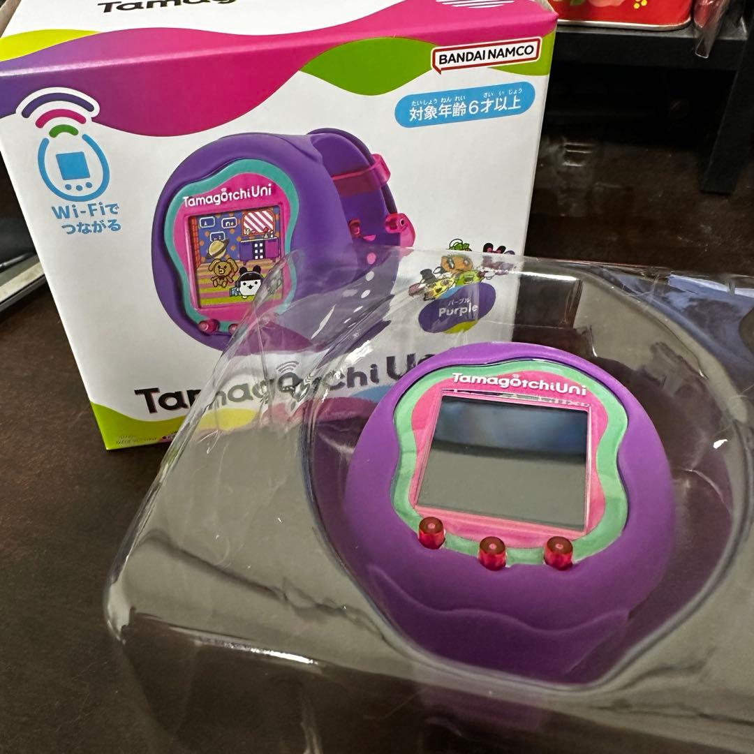 たまごっちuni パープル 本体 充電コード欠品 - メルカリ